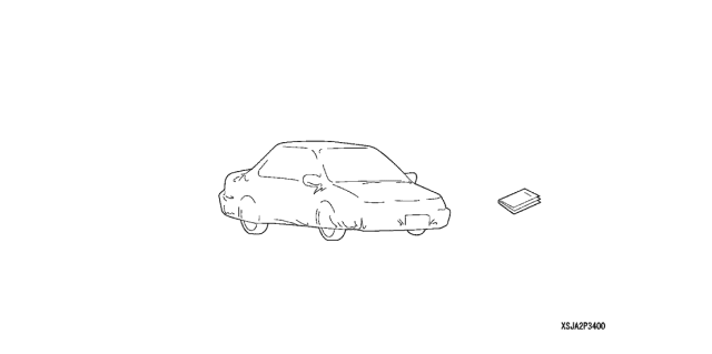 2008 Acura RL Car Cover Diagram