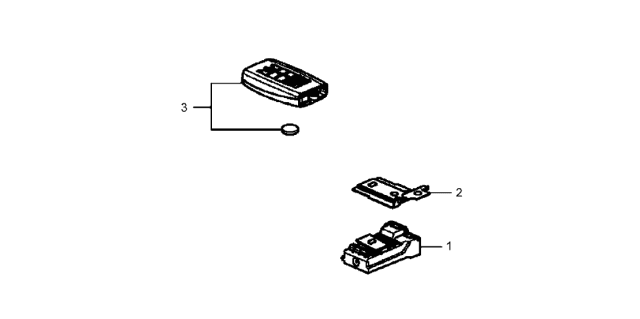 2017 Acura MDX 5 Door BASE (E.LIBERTY) KA 9AT Remote Engine Start System Diagram