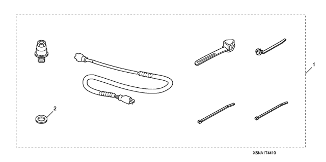 2017 Acura MDX 5 Door BASE (E.LIBERTY) KA 9AT Engine Block Heater Diagram