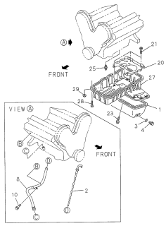 1998 Acura SLX Tube, Guide Diagram for 8-97132-302-2