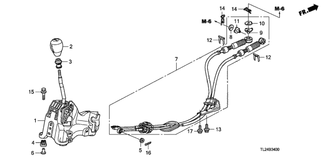 2009 Acura TSX Bolt-Washer (6X18) Diagram for 90161-SP0-931