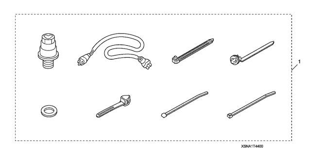 2010 Acura RDX 5 Door TECH KA 5AT Engine Block Heater Diagram