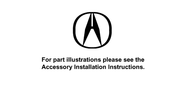 2020 Acura MDX Logo Light Projector Diagram