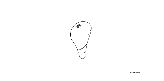 2005 Acura RL Select Knob Diagram