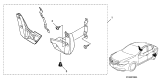 Diagram for Acura ILX Mud Flaps - 08P09-TX6-2G0B