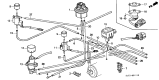 Diagram for 1994 Acura NSX EGR Vacuum Solenoid - 36190-PR7-A01