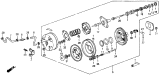 Diagram for 1987 Acura Integra Brake Booster - 46400-SD2-A01