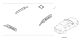 Diagram for Acura RDX Emblem - 08F20-TZ5-200B