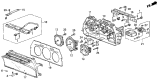 Diagram for Acura Legend Instrument Cluster - 78108-SD4-003