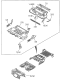 Diagram for 1998 Acura SLX Floor Pan - 8-97164-296-0