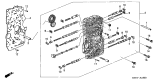 Diagram for 2004 Acura MDX Valve Body - 27000-RDK-040