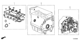 Diagram for 2012 Acura TSX Cylinder Head Gasket - 06110-R44-A00
