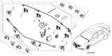 Diagram for 2019 Acura TLX Parking Sensors - 08V67-TZ3-210J
