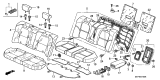 Diagram for 2006 Acura TL Seat Cushion - 82122-SEP-A00