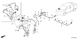 Diagram for 2021 Acura TLX Washer Pump - 76806-TGV-A01