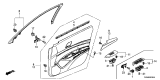 Diagram for 2014 Acura ILX Arm Rest - 83502-TX6-A01ZB