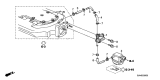 Diagram for 2005 Acura RL Canister Purge Valve - 36162-RJA-A01