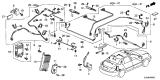 Diagram for 2008 Acura RL Antenna Cable - 39156-SJA-A03