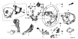 Diagram for 2013 Acura ILX Steering Wheel - 78501-TX4-A00ZC