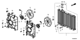 Diagram for Acura Radiator - 19010-R9A-A51