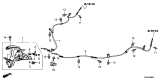 Diagram for Acura ILX Parking Brake Cable - 47510-TV9-A02