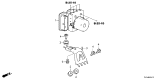Diagram for Acura MDX ABS Control Module - 57100-TYA-A03