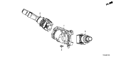 Diagram for 2022 Acura TLX Wiper Switch - 35256-TRN-S21