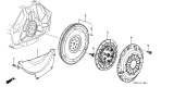 Diagram for Acura Legend Clutch Disc - 22200-PL2-000