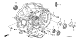 Diagram for 2009 Acura TSX Bellhousing - 21000-RAP-315