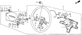 Diagram for 1986 Acura Integra Cruise Control Switch - 36770-SD2-A01