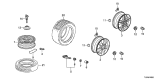 Diagram for 2011 Acura TSX Tire - 42751-MIC-144