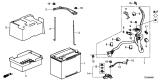 Diagram for 2015 Acura MDX Battery Cable - 32410-TZ5-A00