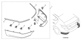 Diagram for Acura Spoiler - 08F03-TX6-250