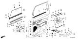 Diagram for Acura Door Trim Panel - 83701-TYA-A31ZK