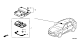 Diagram for Acura RDX Interior Light Bulb - 36600-TJB-A11ZA