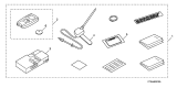 Diagram for Acura ZDX Antenna - 08E92-EY5-2M003