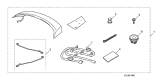 Diagram for Acura TSX Spoiler - 08F13-TL2-250
