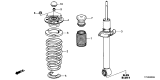 Diagram for 2018 Acura RLX Shock And Strut Mount - 52670-TY3-A01