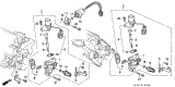 Diagram for Acura NSX Oil Pressure Switch - 37245-PR7-A01