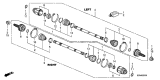 Diagram for 2013 Acura TL CV Boot - 42017-STK-A02