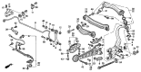 Diagram for 1997 Acura TL Sway Bar Bracket - 52308-SZ5-000
