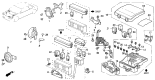 Diagram for 1993 Acura Legend Fuse Box - 38230-SP0-A11