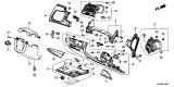 Diagram for 2016 Acura RLX Steering Column Cover - 77350-TY2-A01ZA