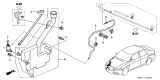 Diagram for 2008 Acura TL Washer Pump - 38512-SCV-A02