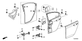 Diagram for Acura TSX Door Seal - 72810-TL0-J01