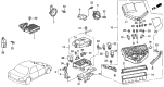 Diagram for Acura Integra Fuse - 38218-SM4-003