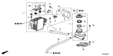 Diagram for Acura Brake Booster - 01469-TGV-H04
