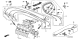 Diagram for 1989 Acura Legend Spark Plug Wire - 32722-PL2-661