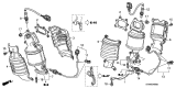 Diagram for Acura Oxygen Sensor - 36541-RYE-A01