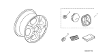 Diagram for 2007 Acura TSX Rims - 08W17-SEC-200E